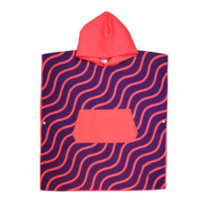 poncho infantil de microfibra personalizado
