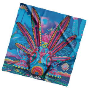 Microfibra alebrijes mexicana para lentes