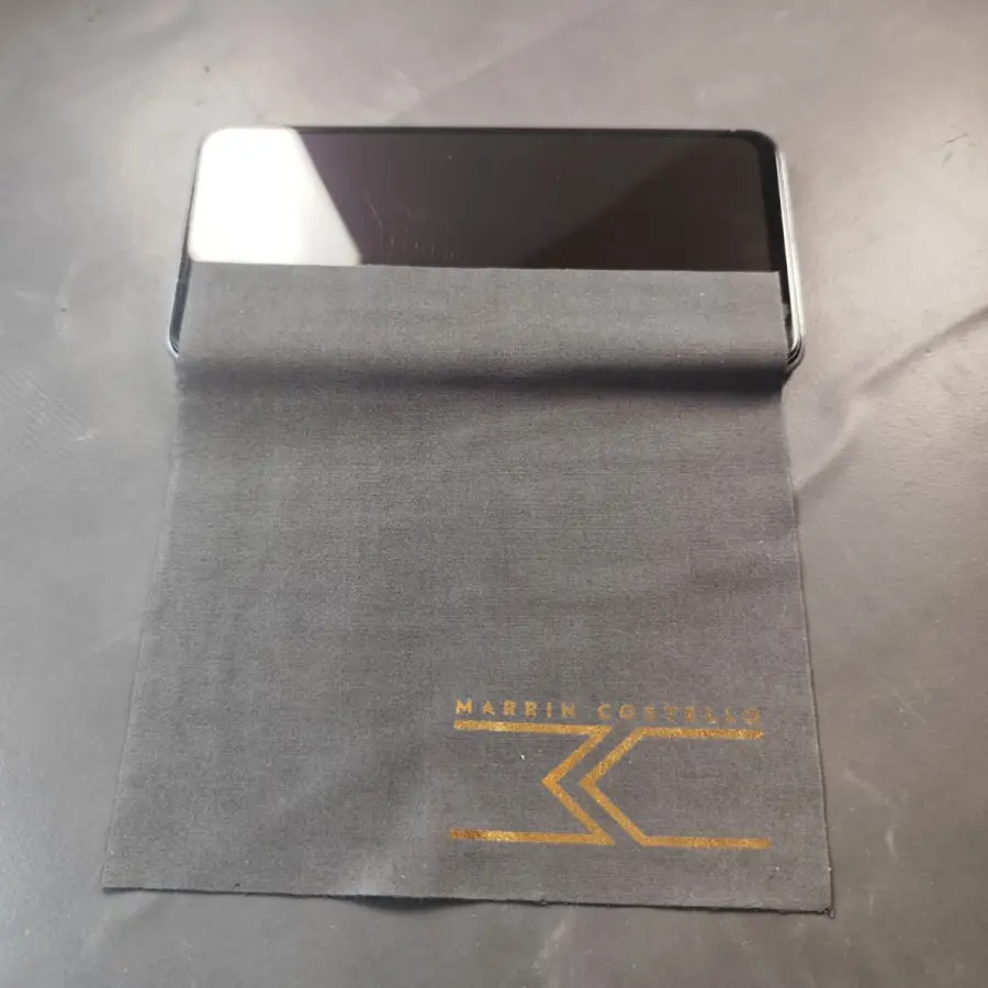 Microfibra personalizada con Foil o hot stamping