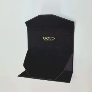 Estuche plegable abierto