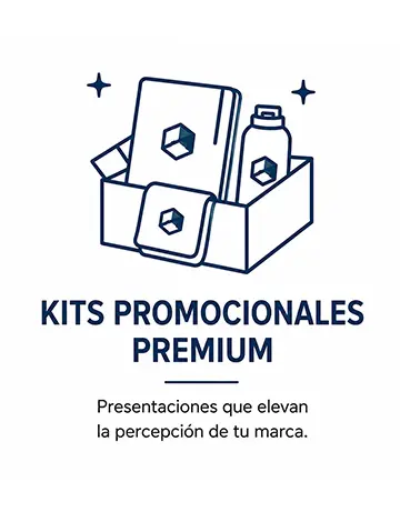 Toalla de golf como parte de un kit promocional premium