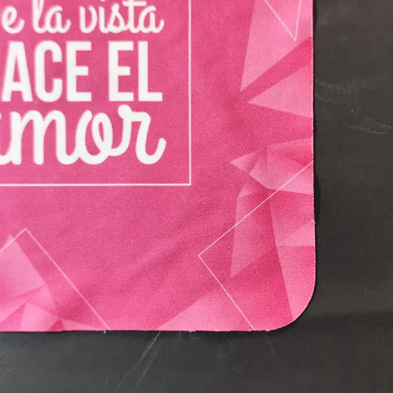Microibra con acabado de esquinas redondeadas